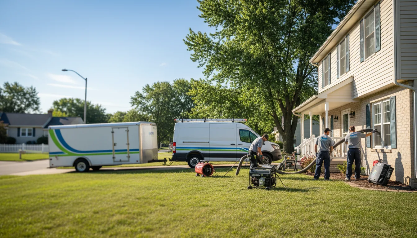 Flooded Basement Restoration And Cleanup With Repair in Conesus, NY near me